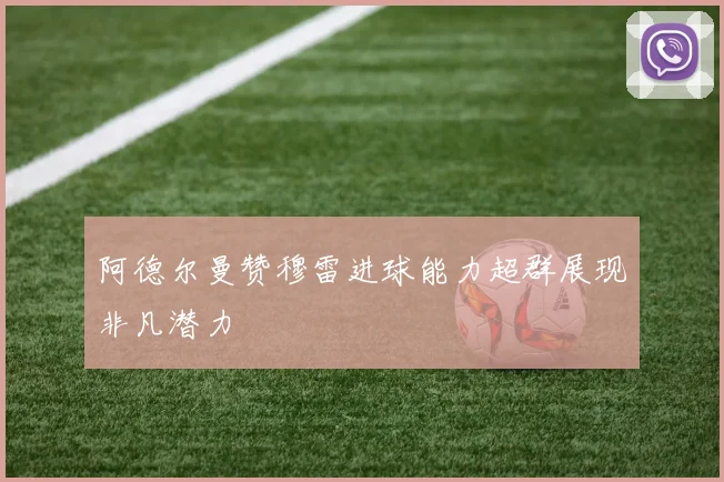 阿德尔曼赞穆雷进球能力超群展现非凡潜力