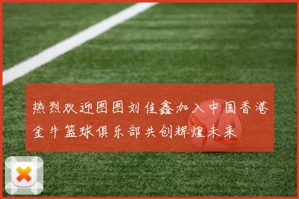 热烈欢迎图图刘佳鑫加入中国香港金牛篮球俱乐部共创辉煌未来